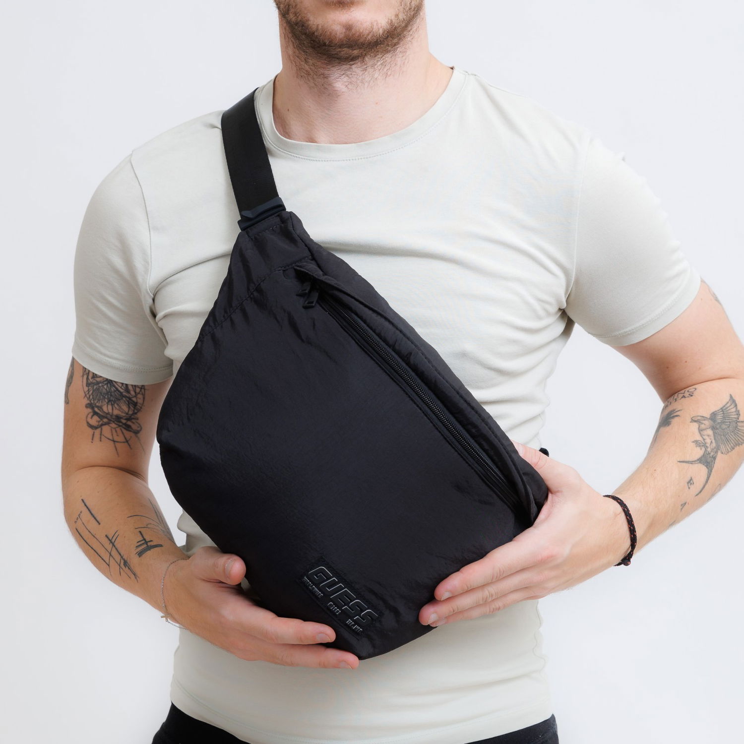 Чанта за кръста GUESS Big Bum Bag Черно | Z4BZ08WGRZ0-JBLK, 0