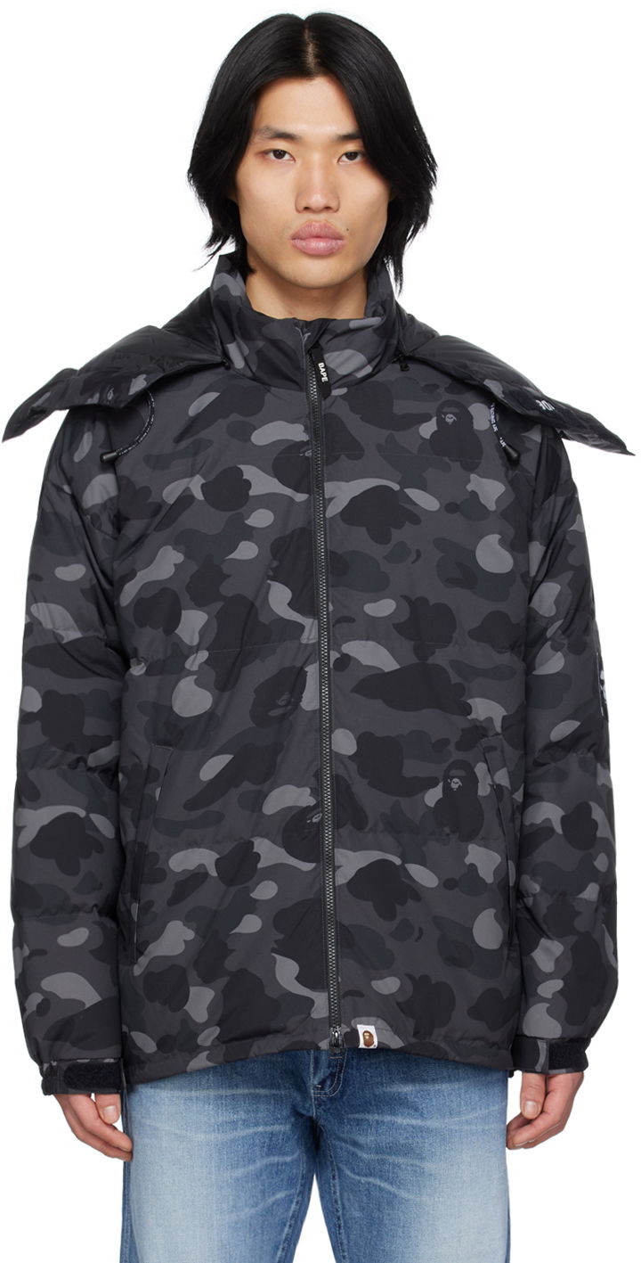 Яке BAPE Camouflage Down Jacket Черно | 001DNI801002M, 0