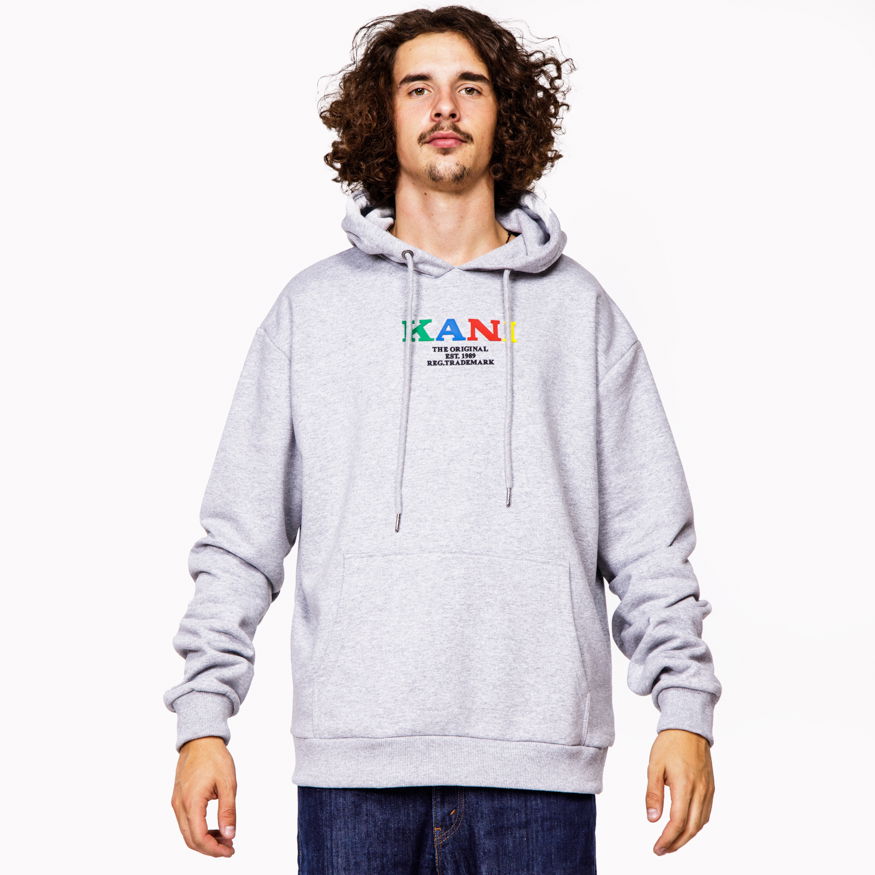 Суитчър Karl Kani Retro Hoodie Сиво | 6093652, 0