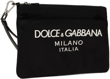 Портфейл Dolce & Gabbana Pouch With Logo Черно | BP3259AG182, 1