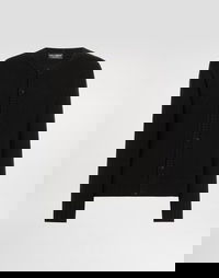 Dolce & Gabbana Wool Blend Button Cardigan