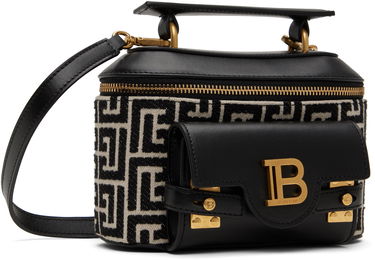 Дамска чанта Balmain Balmain B-Buzz Monogram Vanity Bag Черно | EN1BH952TJGH, 1