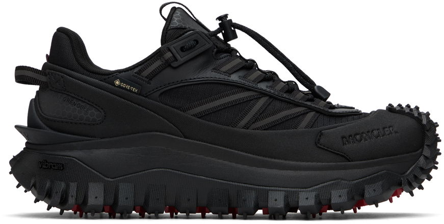 Кецове и обувки Moncler Black Trailgrip GTX Sneakers Черно | J209A4M00040M2058, 0