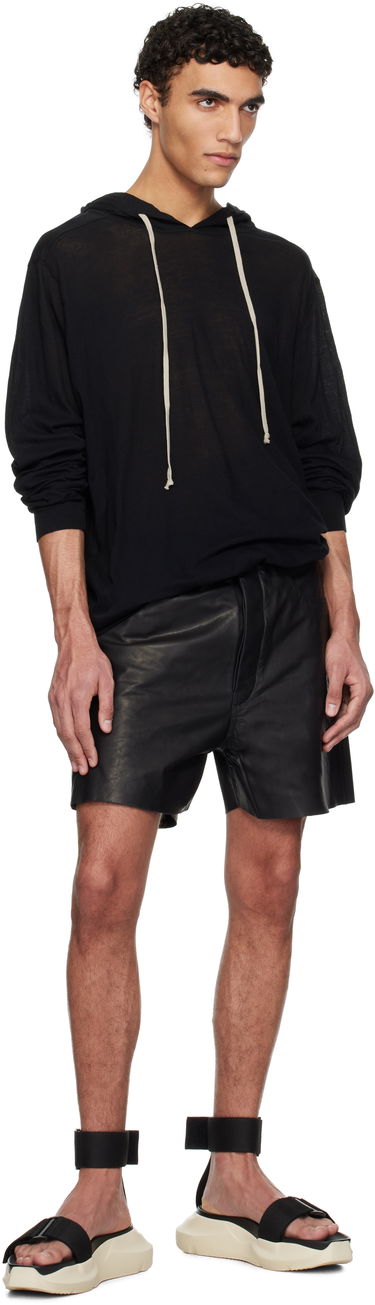 Суитчър Rick Owens Rick Owens Hollywood Unstable Cotton Hoodie Черно | RU01E5282 UC, 3