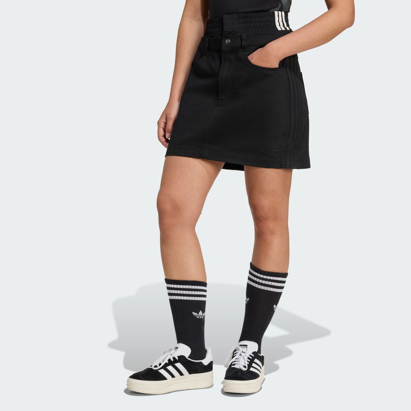 Пола adidas Performance Firebird Utility Mini Skirt Черно | JX7593