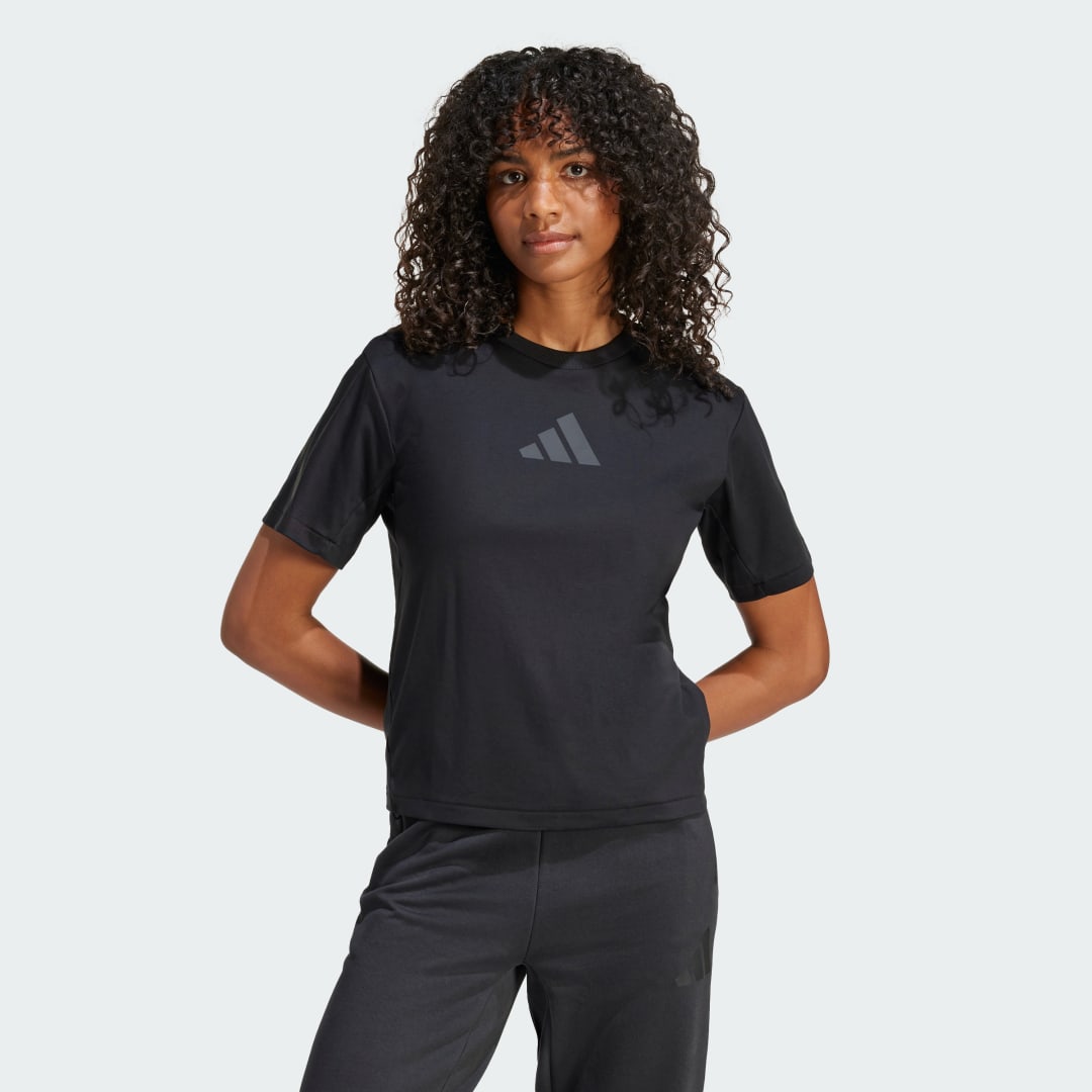 Тениска adidas Performance Z.N.E. T-Shirt Черно | JE7846, 0