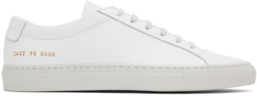 Кецове и обувки Common Projects Common Projects Achilles Contrast Bumpy Бяло | ARTICLE 2432, 0