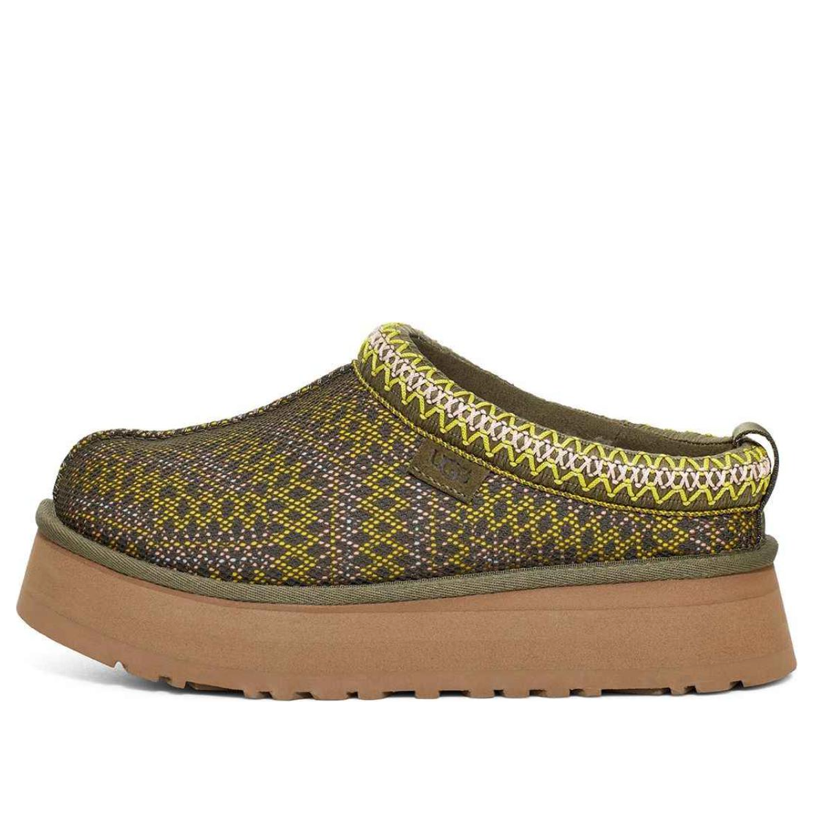 Кецове и обувки UGG Tazz Maxi Tasman Slippers Зелено | 1140430-BTOL, 0