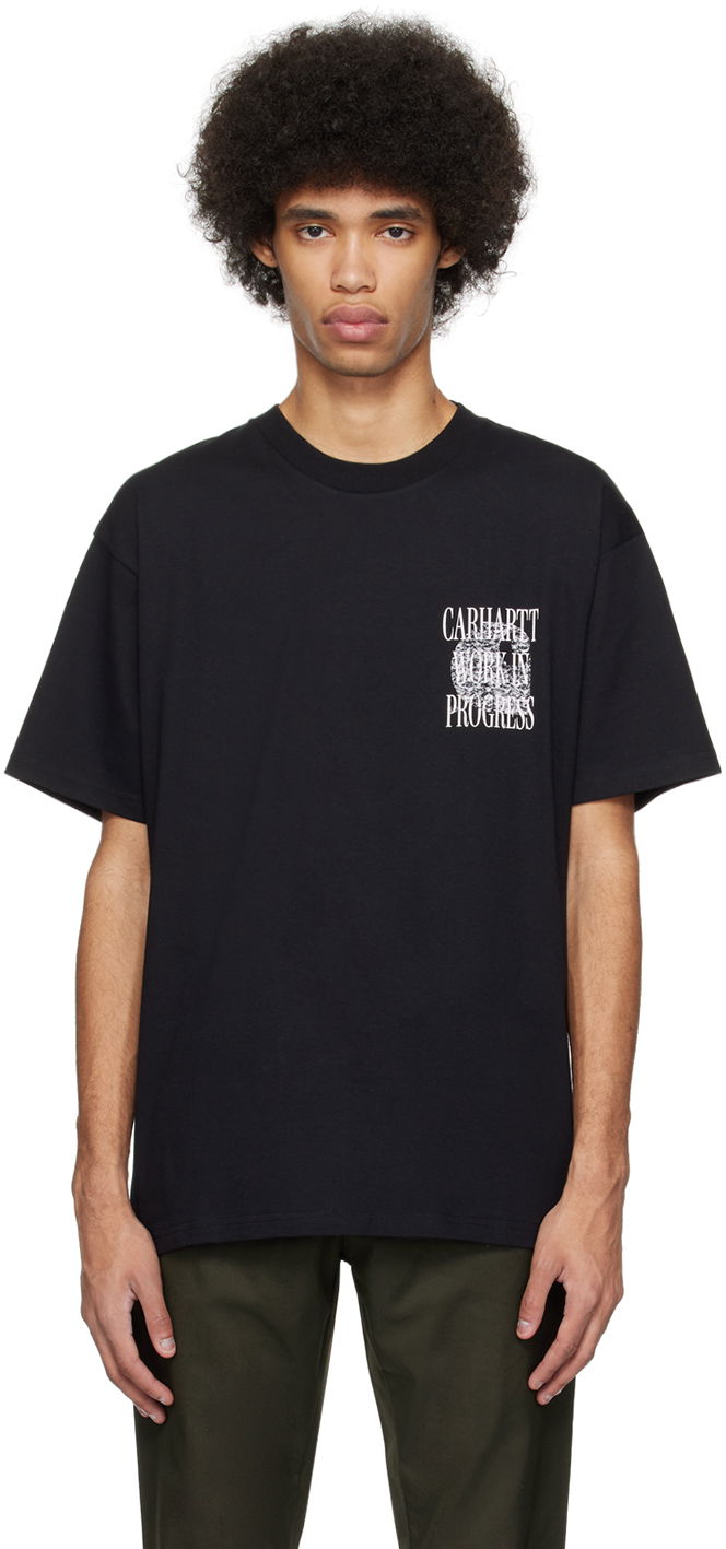 Тениска Carhartt WIP Black 'Always a WIP' Graphic T-Shirt Черно | I033174, 0