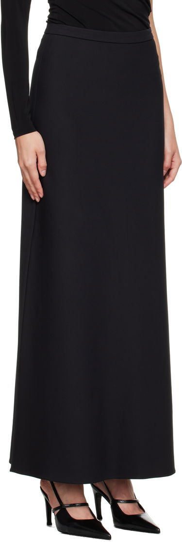 Пола Max Mara Max Mara Vernice Maxi Skirt Черно | 2521776011600, 1