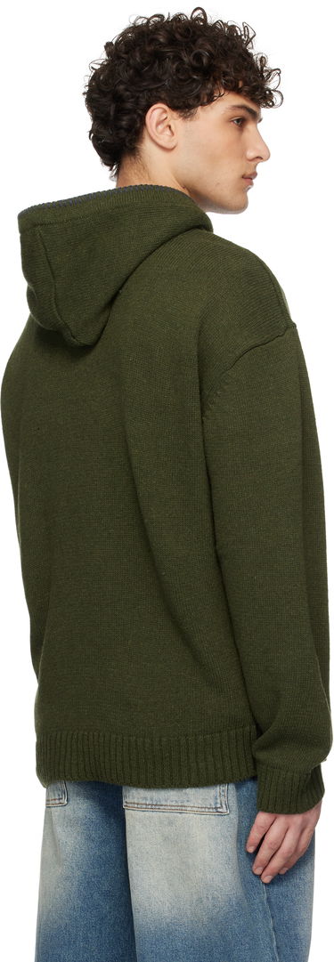 Суитчър Dime Wool Hoodie Зелено | DIMEHO2412ARM, 2