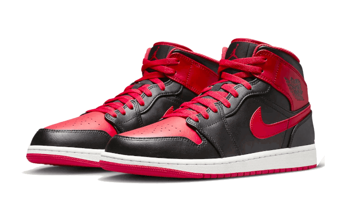 Кецове и обувки Jordan Air Jordan 1 Mid "Alternate Bred" 2022 Черно | DQ8426-060, 1