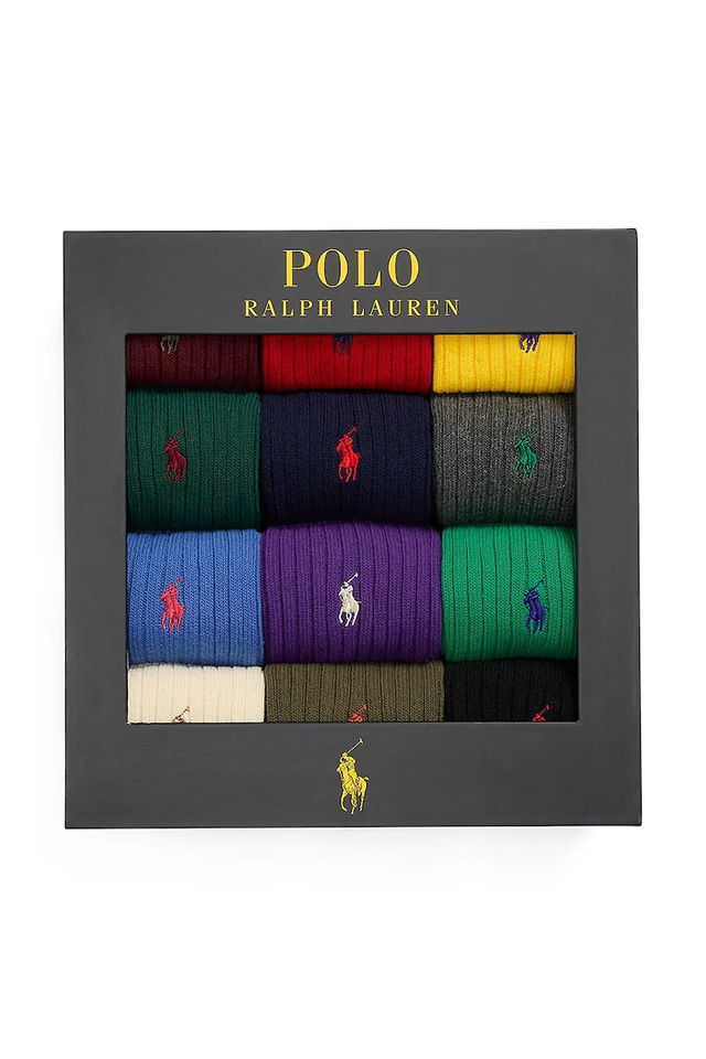 Polo Ralph Lauren 12-Pack Socks