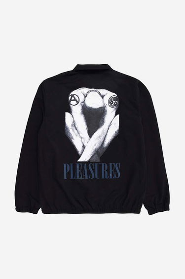 Ветровка Pleasures Coach Jacket Черно | P23SP005, 1