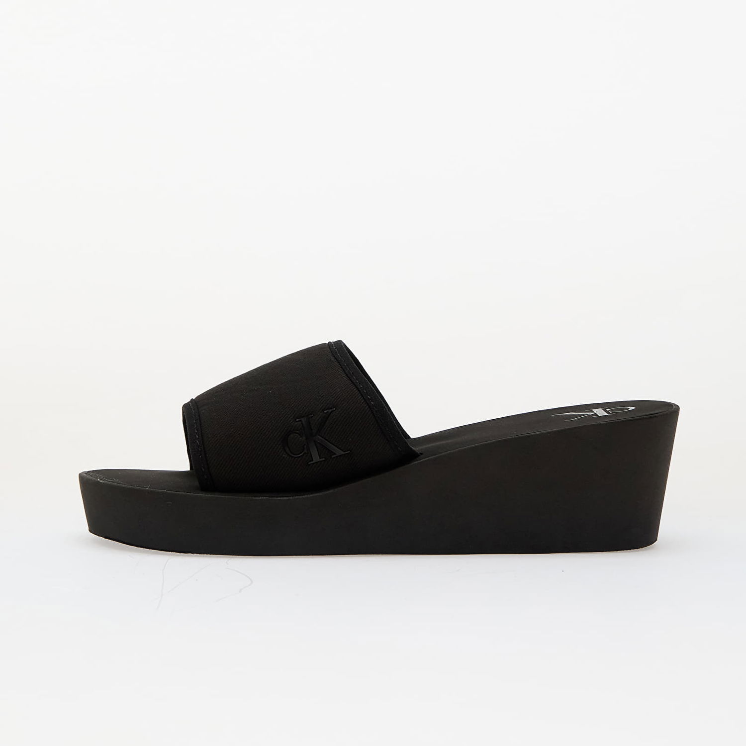 Кецове и обувки CALVIN KLEIN Jeans Beach Wedge Slide Ca Black Черно | YW0YW01725 0GJ, 0
