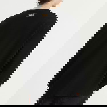 Тениска Aries Reversible Temple Waffle Long Sleeve T-Shirt, Size Large Черно | AR40666-BLK, 3