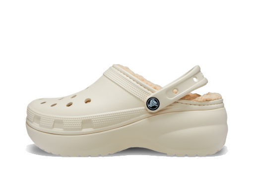 Кецове и обувки Crocs Classic Platform Lined Clogs W Бежово | 207938-2Y2