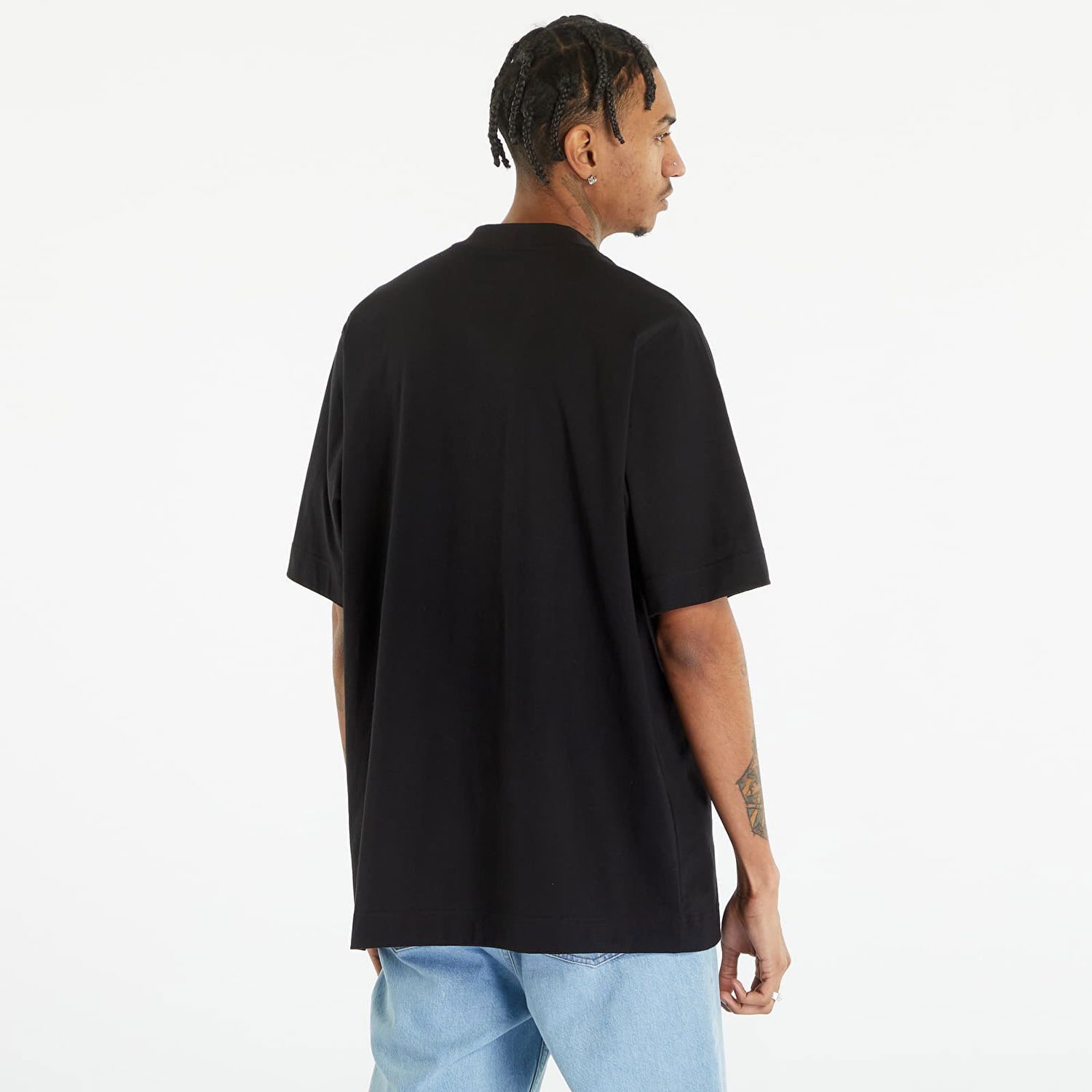 Тениска Y-3 Half-Zip Short Sleeve Tee Черно | H44812, 1