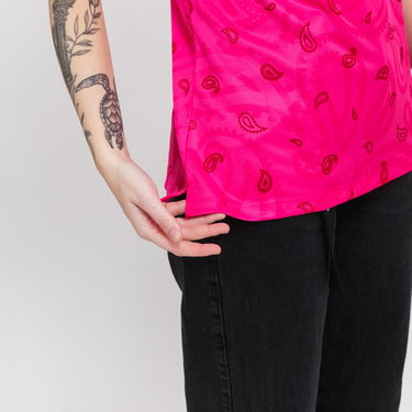 Поло тениска Nike Paisley Print Polo Shirt Розово | DH1982-642, 3