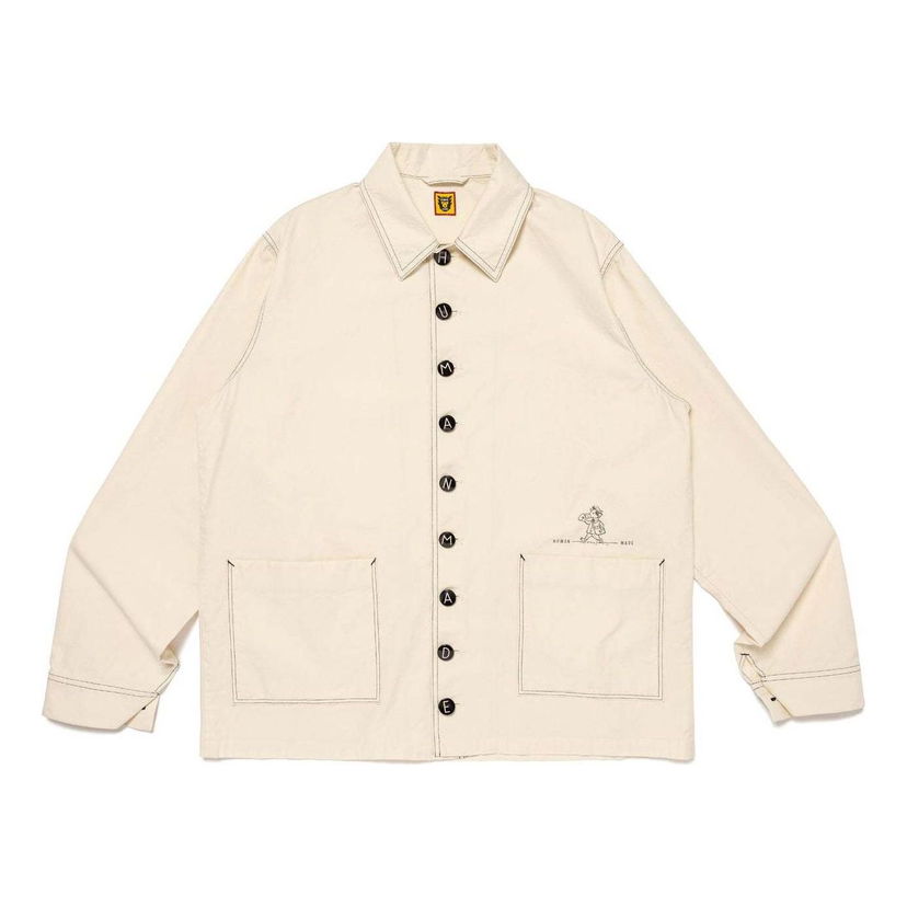 Риза Human Made Milk Boy Buttoned Work Jacket Бежово | HM27JK023
