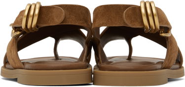Аксесоари rag & bone rag & bone Gia Suede Crossover Sandals Кафяво | WFF25SF1004SU04, 1