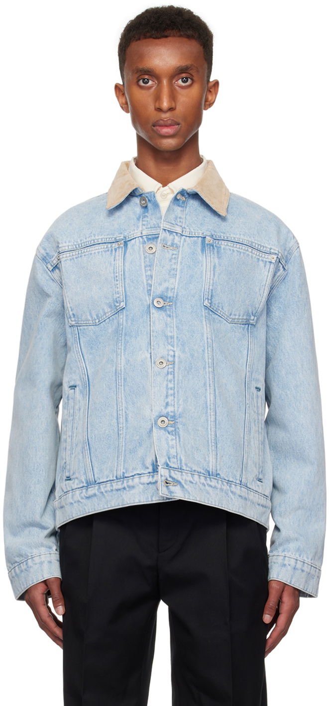 Яке Drôle de Monsieur Drole De Monsieur 'La Veste Jean Delavee' Denim Jacket Синьо | PERM-JT182-CO123-LBE, 0