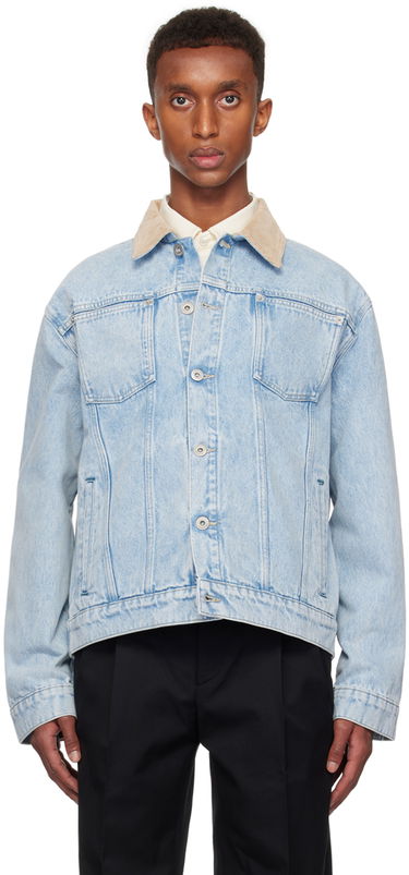 Яке Drôle de Monsieur Drole De Monsieur 'La Veste Jean Delavee' Denim Jacket Синьо | PERM-JT182-CO123-LBE, 0