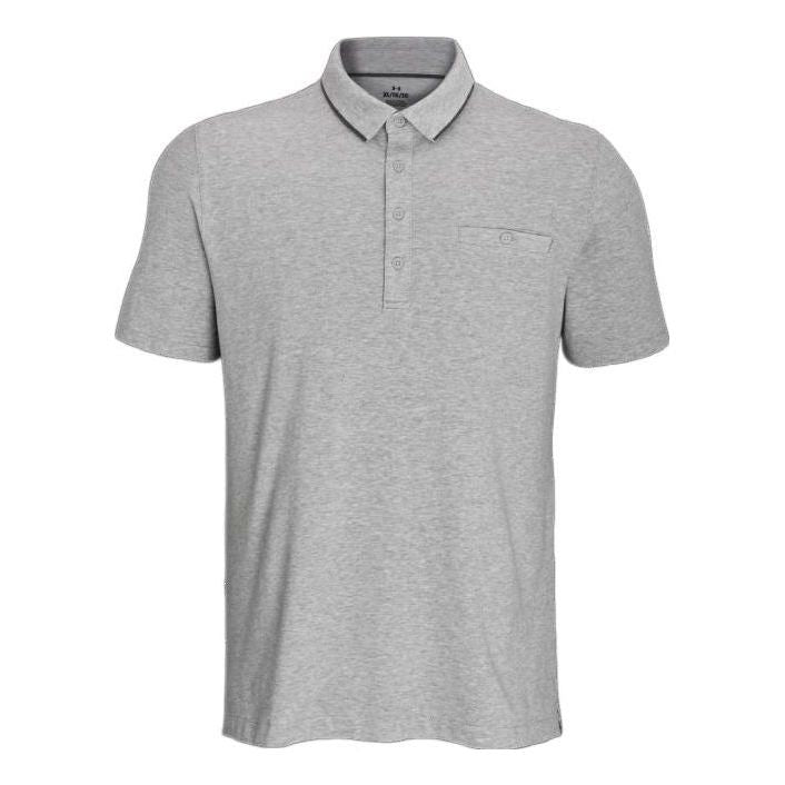 Поло тениска Under Armour Luxe Heather Polo Сиво | 1377363-011, 0