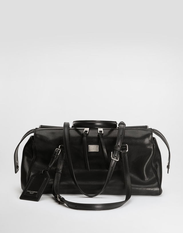 Dolce & Gabbana Vittoria Calfskin Shoulder and Crossbody Bag