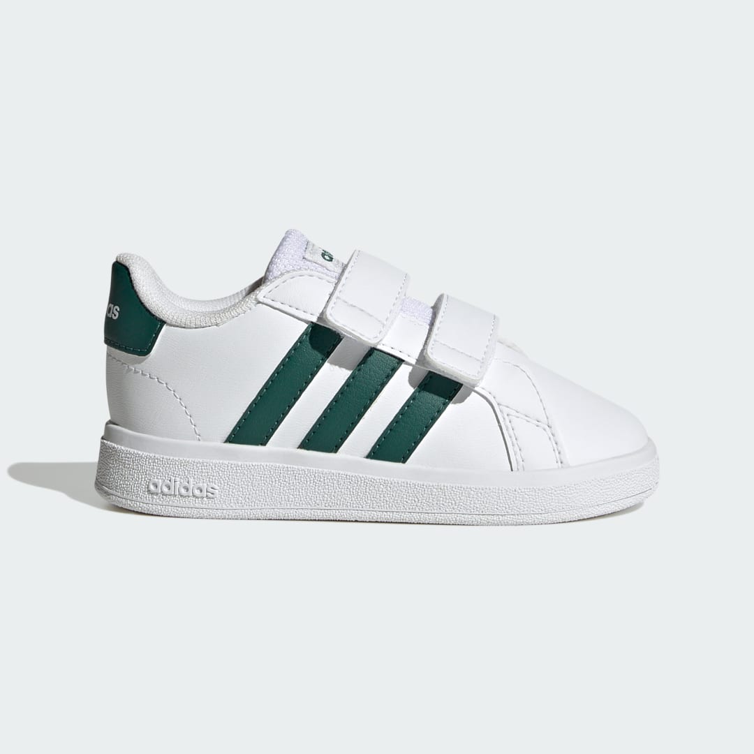 Кецове и обувки adidas Performance Grand Court Lifestyle Hook and Loop Бяло | IG2560, 0