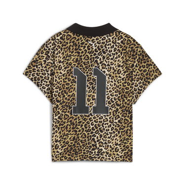 Поло тениска Puma A$AP ROCKY Baby Leopard Print Cropped Polo T-shirt Многоцветен | 636099_05, 6