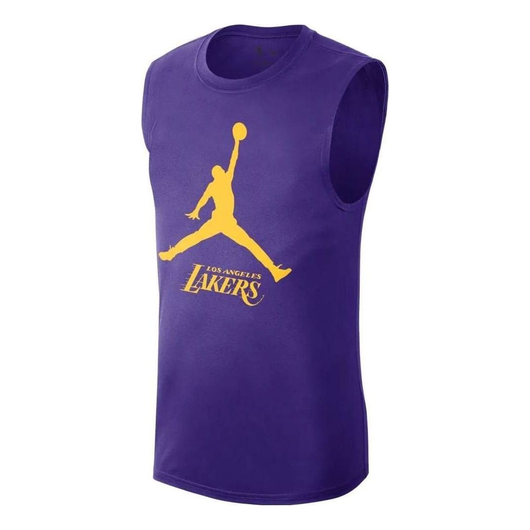 Потник Jordan Los Angeles Lakers Essential Jersey Лилаво | FQ1979-504, 0