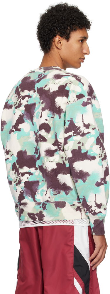 Суитчър BAPE A Bathing Ape Map Camo Crewneck Sweatshirt Многоцветен | 001SWL301001M, 2