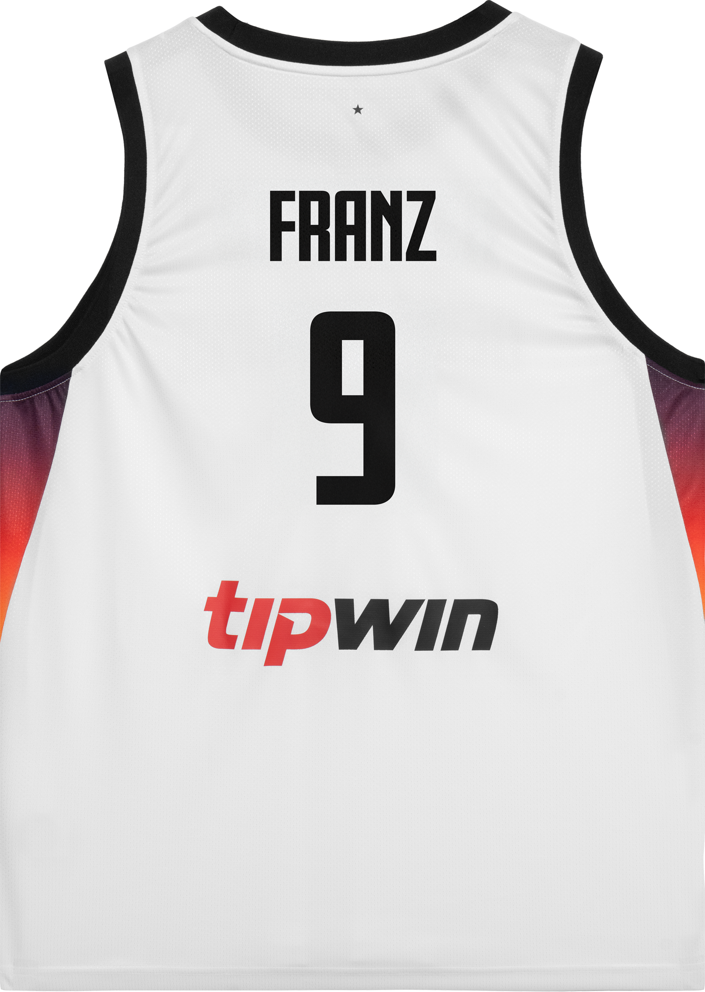 Фланелка Peak Deutschland DBB Franz Wagner Basketball Jersey 2025 Бяло | 25061fw-white, 1