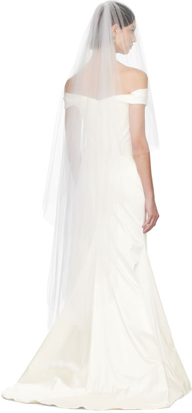 Pокля Vivienne Westwood Vivienne Westwood Bridal Capsule Classic Ballerina Veil Бяло | 8108000J-C0034-, 2