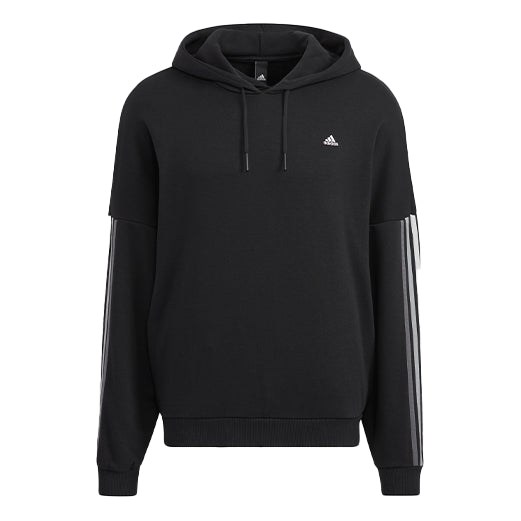 Суитчър adidas Originals Stripe Hoodie Черно | HC9964, 0