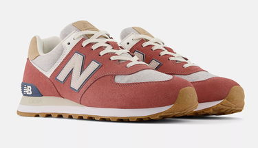 Кецове и обувки New Balance 574 Червено | U574SR2, 2