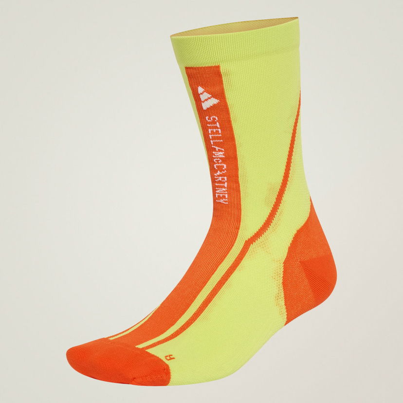Чорапи adidas Performance adidas by Stella McCartney Crew Socks Жълто | JZ5518