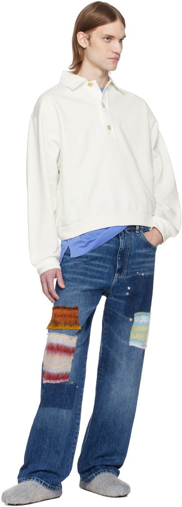 Дънки Marni Marni Patchwork Denim Jeans Синьо | PUJU0021LX USCX01, 3
