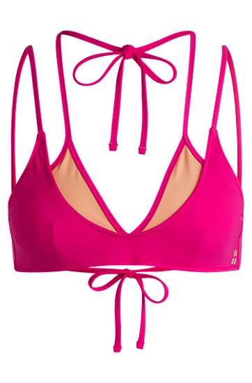 Сутиен BOSS Halterneck Layered Bikini Top Розово | 50540304, 0