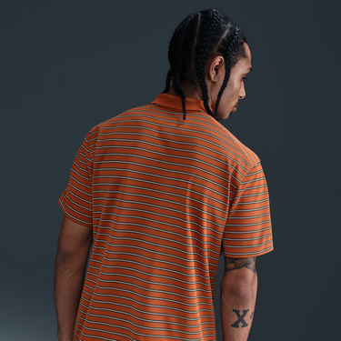 Поло тениска Nike Nike Dri-FIT Victory Striped Golf Polo Оранжево
 | DH0829-802, 2