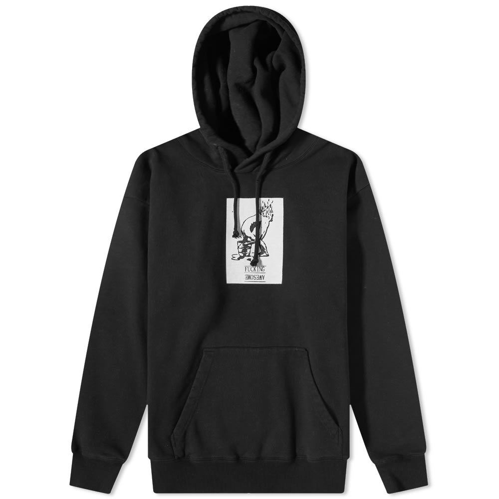 Суитчър Fucking Awesome Us Hoody Черно | FA1502-BLK, 0