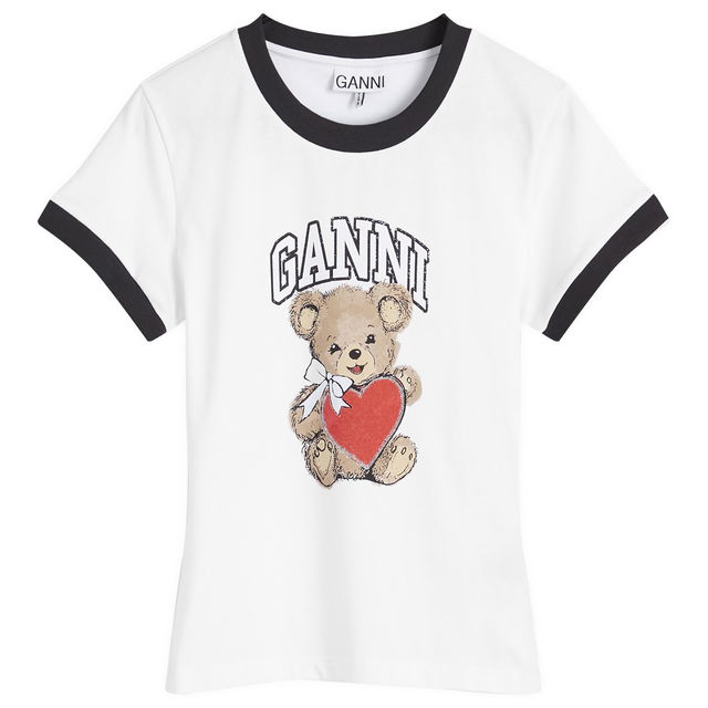 Bear Baby T-Shirt Bright White