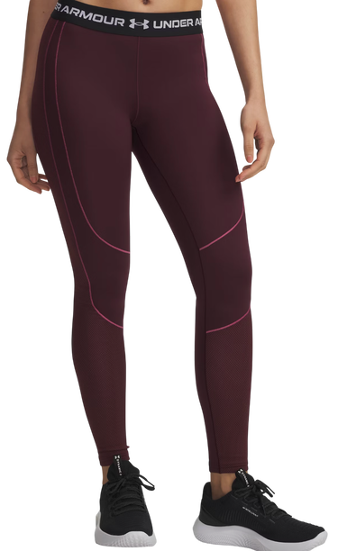 Клинове Under Armour ColdGear Textured Leggings Бургунди | 6003997-600, 0
