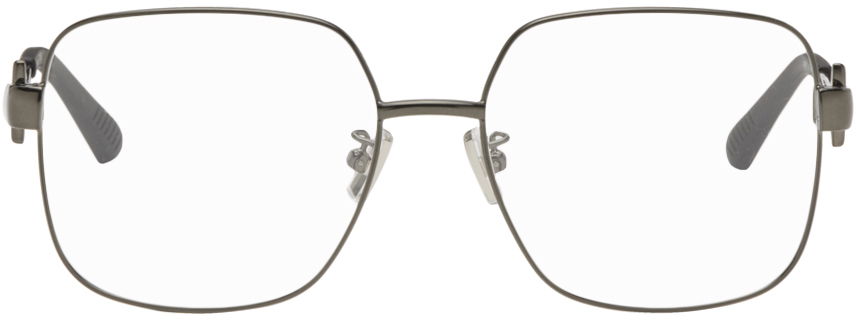 Слънчеви очила Bottega Veneta Square Glasses Сиво | BV1200O-001, 0