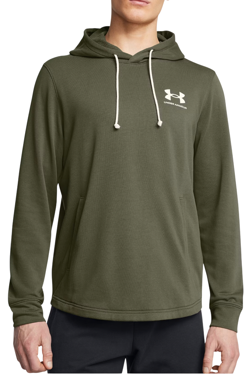 Суитчър Under Armour Rival Terry LC HD Hoodie Зелено | 1370401-390
