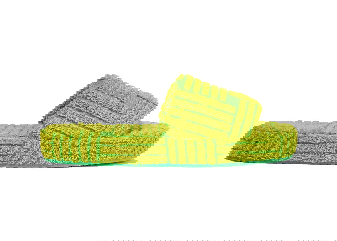 Кецове и обувки Bottega Veneta Geometric Pattern Slides Зелено | 660245 V1MY0 7072, 0