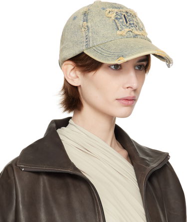 Шапка с козирка MISBHV Sunset Denim Cap Blue Universal Бежово | 231EY500, 2