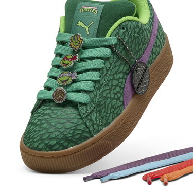 Кецове и обувки Puma PUMA x TMNT Suede XL Зелено | 401427_01, 5