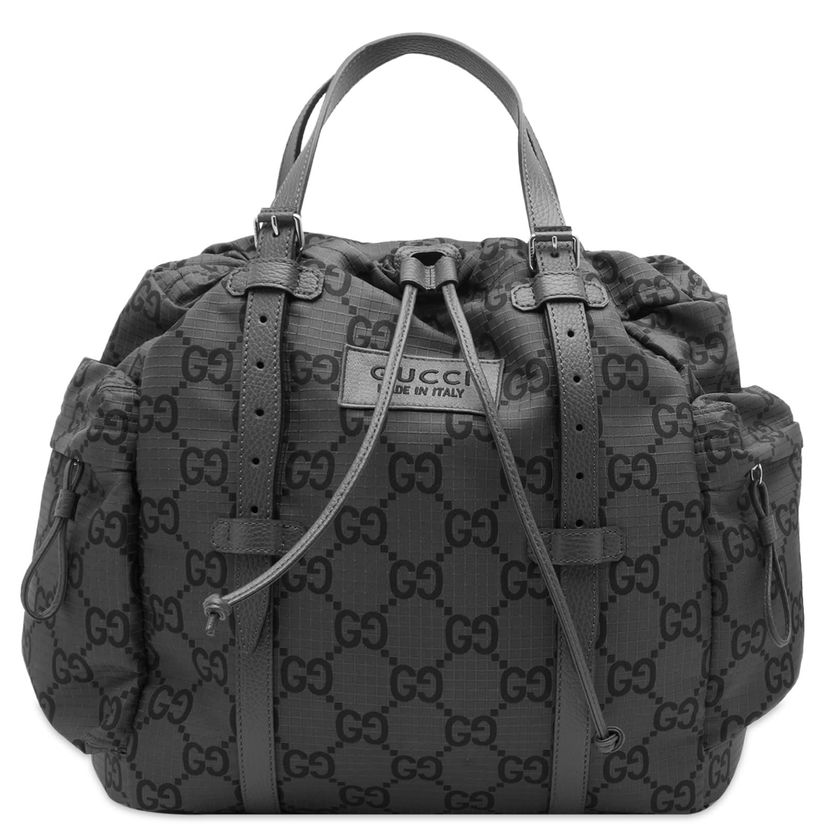 Аксесоари Gucci Ripstop Tote Bag Черно | 767929-FACPM-1246